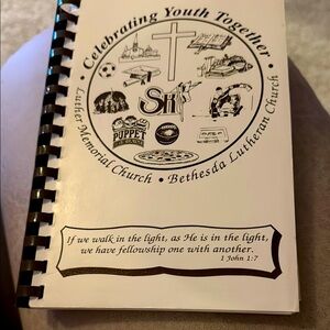 Lutheran Memorial Church Bethesda Cookbook Spiral bound GUC